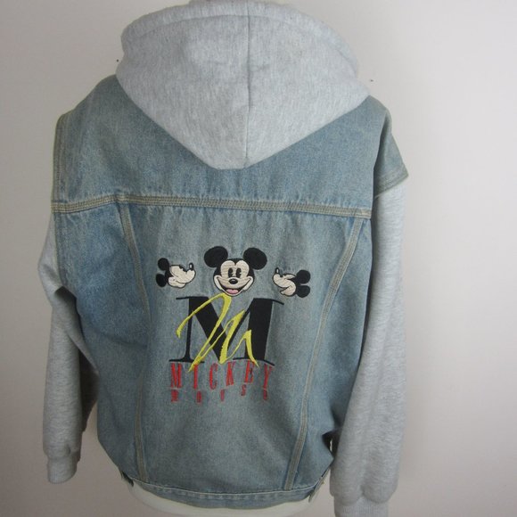 Vintage 9s Mickey Mouse Disney Denim 